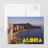 Creëer a Hawaiian Vakantie Foto Briefkaart (Voorkant / Achterkant)