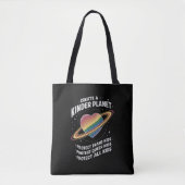 Creëer A Kinder Planet voor LGBTQ Jeugd Tote Bag (Voorkant)
