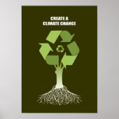 CREËER A KLIMAATVERANDERING POSTER (Voorkant)