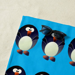 Creëer a Linux Penguin Strandlaken