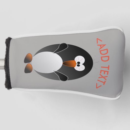 Creëer a Penguin Golf Golfheadcover (Voorkant)