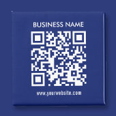 Creëer a QR code direct Modern eenvoudig ontwerp Magneet