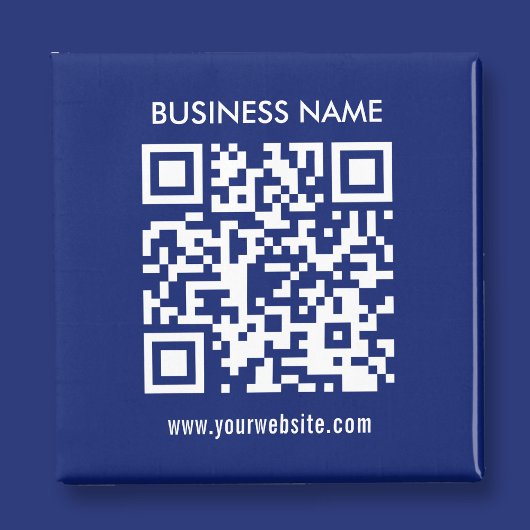 Creëer a QR code direct Modern eenvoudig ontwerp Magneet