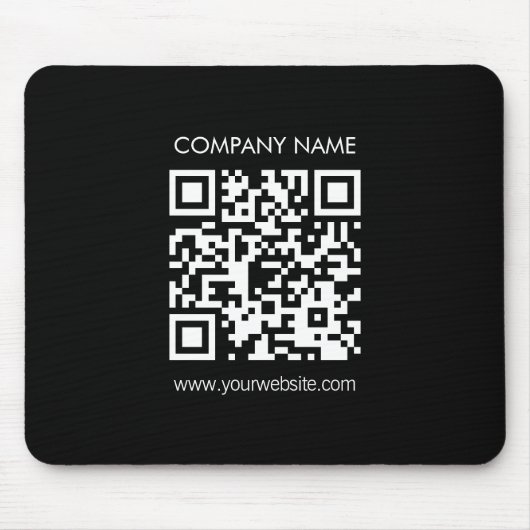 Creëer a QR code direct Modern eenvoudig ontwerp Muismat (Voorkant)