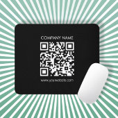 Creëer a QR code direct Modern eenvoudig ontwerp Muismat