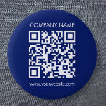 Creëer a QR code direct Modern eenvoudig ontwerp Ronde Button 5,7 Cm<br><div class="desc">Voer eenvoudig het webadres in om direct een QR-code te genereren.</div>