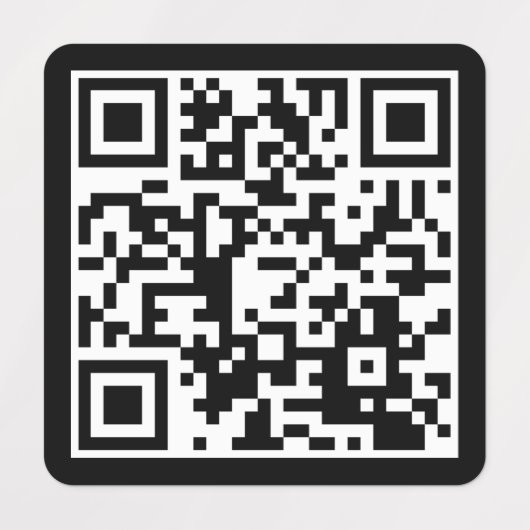 Creëer a QR-code | Waterdicht kleding Labels (Design 1)