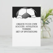 Creëer a Soccer Game Threaditation Kaart (Staand voorkant)