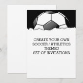 Creëer a Soccer Game Threaditation Kaart (Voorkant / Achterkant)