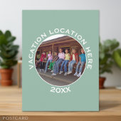 Creëer A Vacation Souvenir met Foto en Tekst Briefkaart