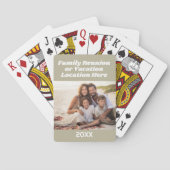 Creëer A Vacation Souvenir met Foto en Tekst Pokerkaarten (Achterkant)