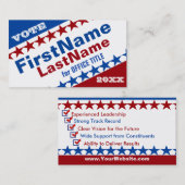 Creëer a Visitekaartje Sjabloon campagne (Voorkant / Achterkant)