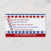 Creëer a Visitekaartje Sjabloon campagne (Achterkant)