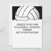 Creëer a Volleybal Thema Uitnodiging (Voorkant)