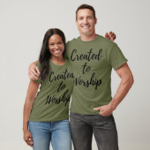 Creëer aan Christelijk werk en werk T-shirt (Unisex)
