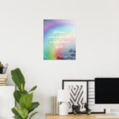 Creëer Aangepast Poster voor offerte - regenboogwo (Thuiskantoor)