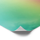 Creëer Aangepast Poster voor offerte - regenboogwo (Hoek)