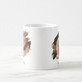 Creëer aangepaste foto en tekst unieke kleur veran magische mok (Center)