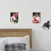 Creëer Aangepaste gepersonaliseerde bruiloft foto Muurkunst Sets (Slaapkamer)