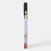 Creëer Aangepaste gepersonaliseerde foto Monogram  iPhone Hoesje (Linkerkant)