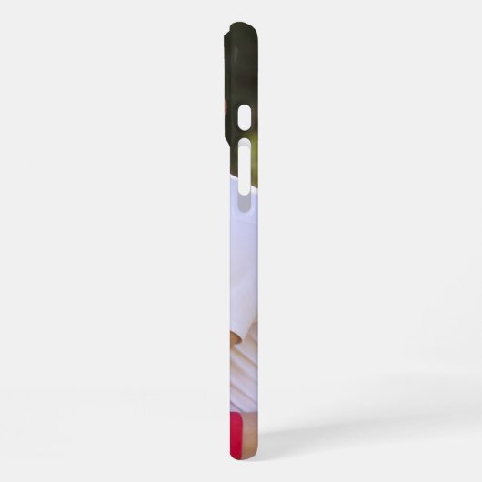 Creëer Aangepaste gepersonaliseerde foto Monogram  iPhone Hoesje (Linkerkant)