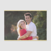 Creëer Aangepaste gepersonaliseerde foto tekst cad Tissuepapier (Voorkant)