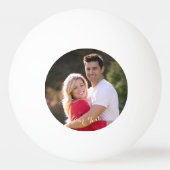 Creëer Aangepaste gepersonaliseerde fototafel tenn Pingpongbal (Voorkant)