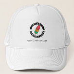 Creëer Aangepaste Logo Bedrijfs Werknemer Swag Trucker Pet<br><div class="desc">Voeg uw merk- en aangepaste tekst toe aan deze vrachtwagenchauffeur die perfect is voor het creëren van merkbekendheid of als een adverteren medium. Beschikbaar in andere kleuren en grootten. Geen minimumbestelling en geen plaatsingskosten.</div>