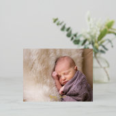 Creëer Aangepaste persoonlijke foto's met gouden o Folie Uitnodiging Briefkaart (Staand Voorkant)