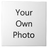Creëer Aangepaste tegel met je eigen foto Tegeltje (Voorkant)