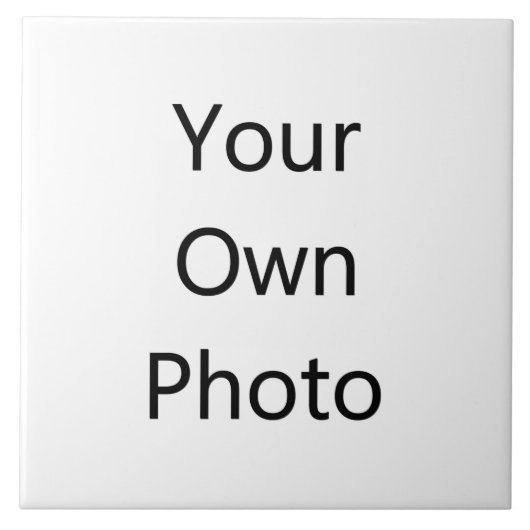 Creëer Aangepaste tegel met je eigen foto Tegeltje (Voorkant)