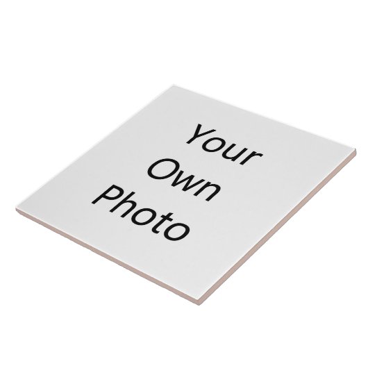 Creëer Aangepaste tegel met je eigen foto Tegeltje (Zijkant)