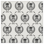 Creëer Afstuderen 2020 Laurel Wreath Pattern Stof (Swatch)