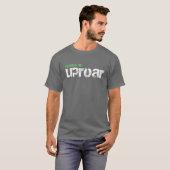 creëer an uproar steunt tshirt voor vredeskorps (Voorkant volledig)