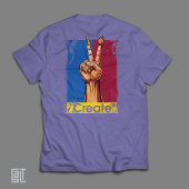 Creëer Art Hand Peace Sign Inspirerend T-shirt