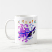 "Creëer Art" Koffiemok (Links)