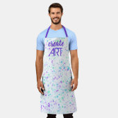 Creëer Art Splatter Schort (Gedragen)