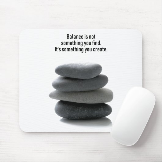 Creëer Balance Mousepad Muismat (Met muis)