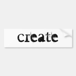 creëer bumpersticker