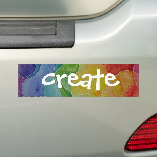 Creëer Bumpersticker (Op auto)