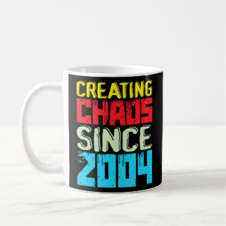 Creëer chaos sinds 2004 18 jaar veroorzaakt Chao Koffiemok