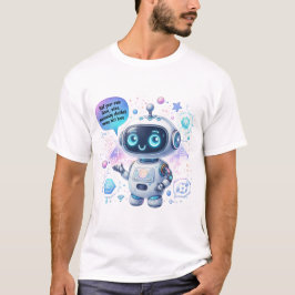 Creëer Chatbot Memes met Cartoon Sjablonen T-shirt