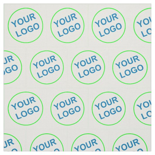 Creëer Company Business logo Pattern Stof (Swatch)