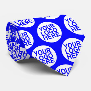 Creëer Company Logo Promotion Business Stropdas