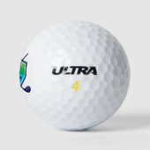 Creëer cool initialen monogram golfballen (Logo)