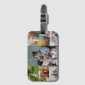 Creëer Custom 6 Fotocollage Bagagelabel (Voorkant (verticaal))