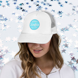 Creëer Custom Business Company Logo Medewerker Trucker Pet