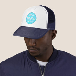 Creëer Custom Business Company Logo Medewerker Trucker Pet
