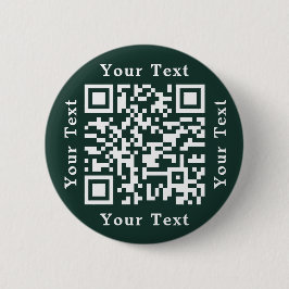 Creëer Custom Business Website URL Scan Me QR-code Ronde Button 5,7 Cm
