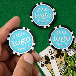 Creëer Custom Club Company Logo Corporate Event Poker Chips